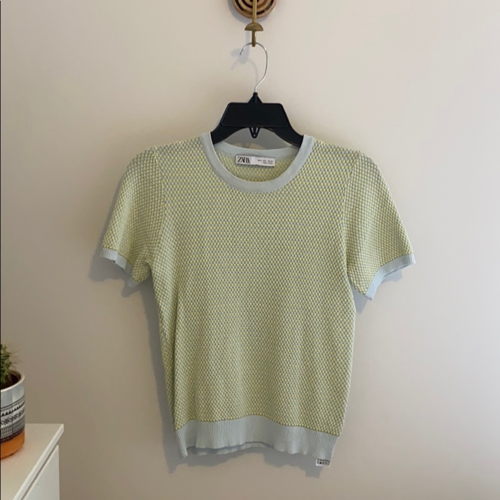 Zara knit top